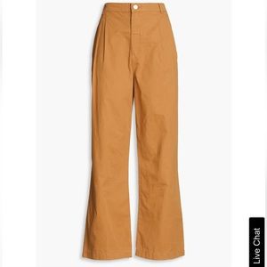UNWORN Frame Twill Cotton Wide-Leg pants Size 26